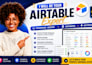 design airtable interface, airtable database and airtable automation